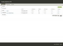 CMS Screenshot