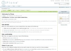 CMS Screenshot