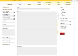 CMS Screenshot